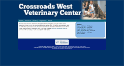 Desktop Screenshot of crossroadswestvet.com